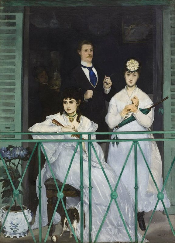 エドゥアール・マネ《バルコニー Le balcon》オルセー美術館